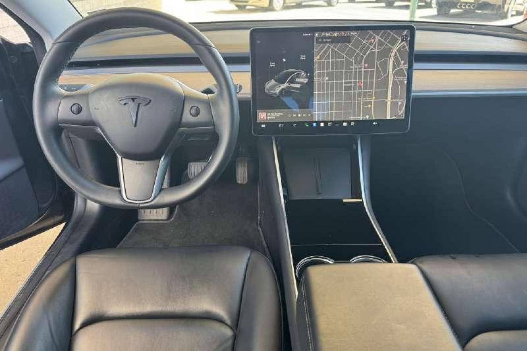 2019 Midnight Silver Metalic /Black Tesla Model 3 Long Range (5YJ3E1EB9KF) with an 75 kWh engine, Automatic transmission, located at 2304 W. Main St., Boise, ID, 83702, (208) 342-7777, 43.622105, -116.218658 - Full Self Driving! Remaining Powertrain/Battery Warranty! - Photo #18