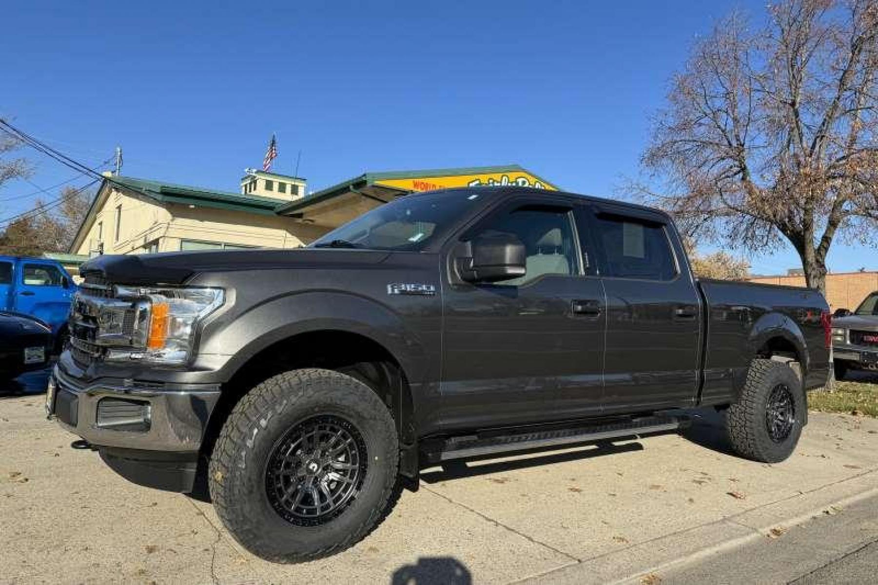 2020 Metallic Gray /Gray Ford F-150 SuperCrew XLT (1FTFW1E51LK) with an V8 5.0 Liter engine, Automatic transmission, located at 2304 W. Main St., Boise, ID, 83702, (208) 342-7777, 43.622105, -116.218658 - New Wheels And Tires! Hard Tonneau Cover! Clean Truck! Financing Available O.A.C. - Photo #0