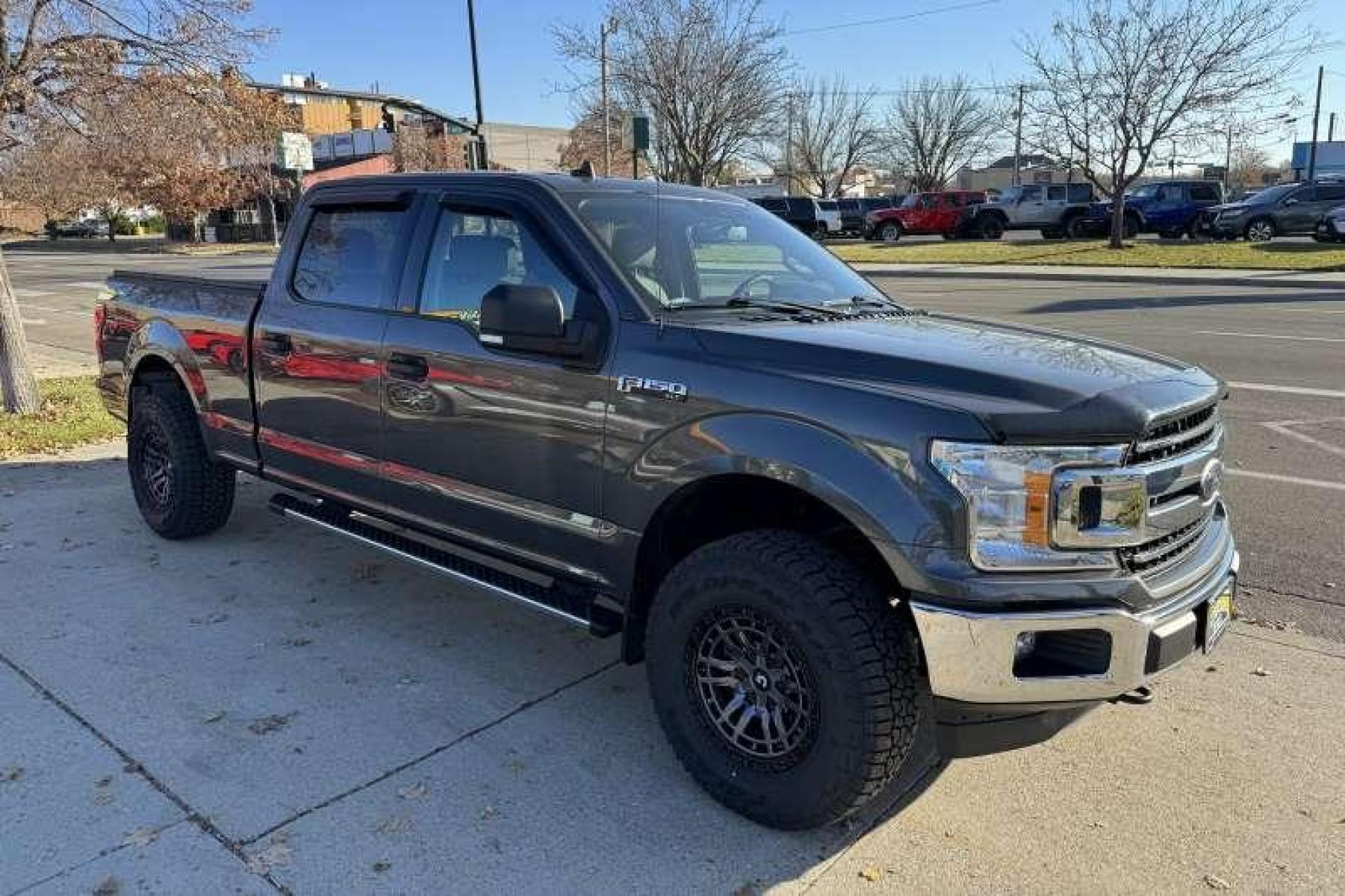 2020 Metallic Gray /Gray Ford F-150 SuperCrew XLT (1FTFW1E51LK) with an V8 5.0 Liter engine, Automatic transmission, located at 2304 W. Main St., Boise, ID, 83702, (208) 342-7777, 43.622105, -116.218658 - New Wheels And Tires! Hard Tonneau Cover! Clean Truck! Financing Available O.A.C. - Photo #1
