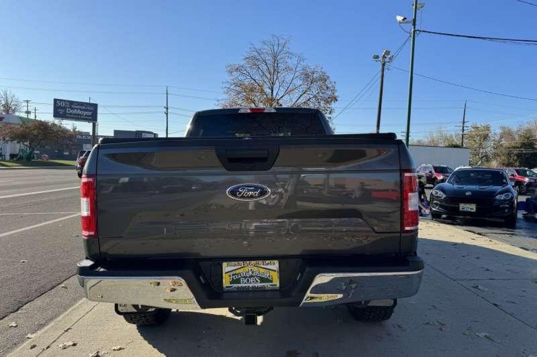 2020 Metallic Gray /Gray Ford F-150 SuperCrew XLT (1FTFW1E51LK) with an V8 5.0 Liter engine, Automatic transmission, located at 2304 W. Main St., Boise, ID, 83702, (208) 342-7777, 43.622105, -116.218658 - New Wheels And Tires! Hard Tonneau Cover! Clean Truck! Financing Available O.A.C. - Photo #2