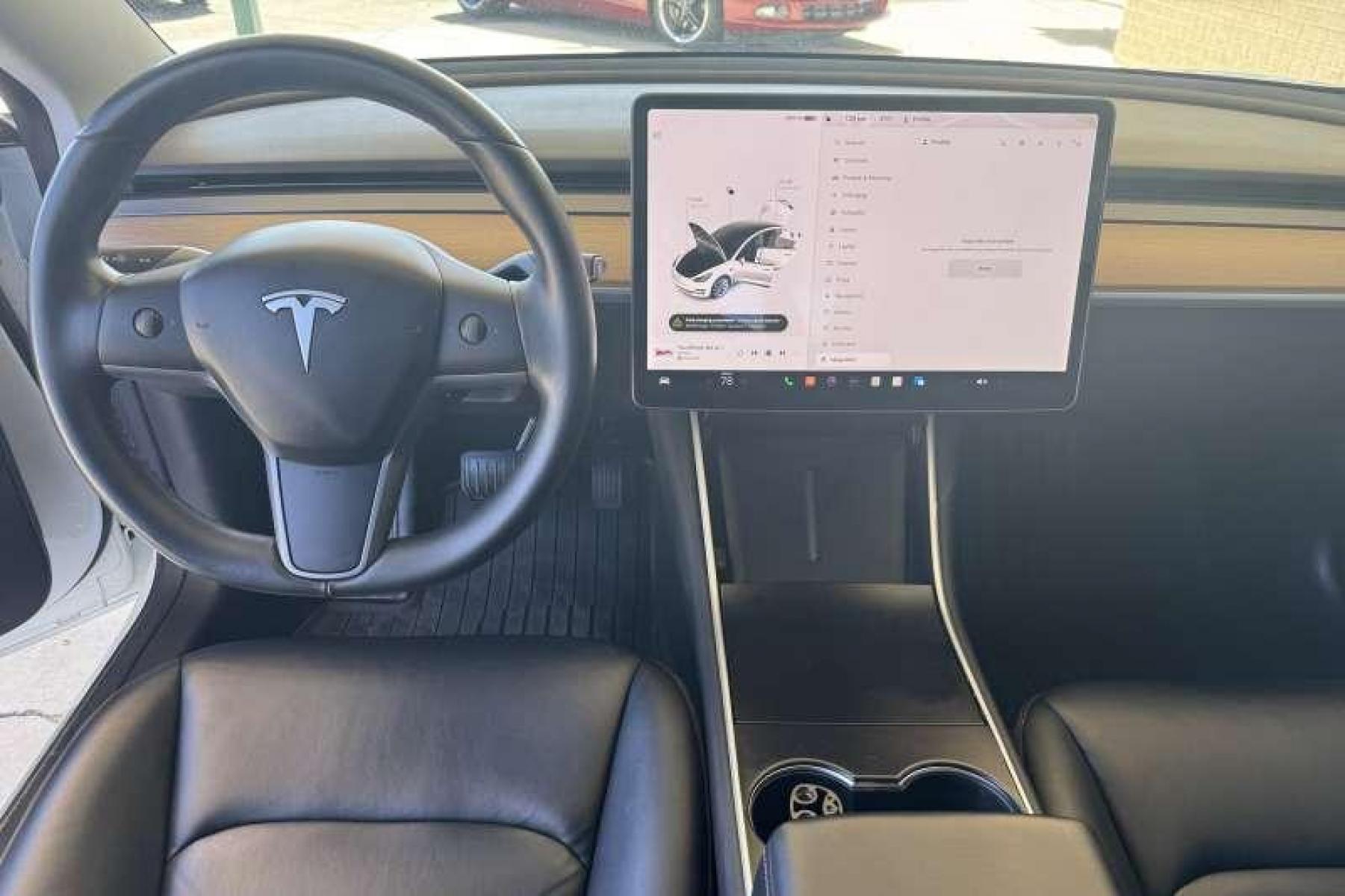 2018 Pearl White /Black Tesla Model 3 Long Range (5YJ3E1EB7JF) with an EV engine, Automatic transmission, located at 2304 W. Main St., Boise, ID, 83702, (208) 342-7777, 43.622105, -116.218658 - New Tires! All Wheel Drive! Ready To Go! - Photo #17