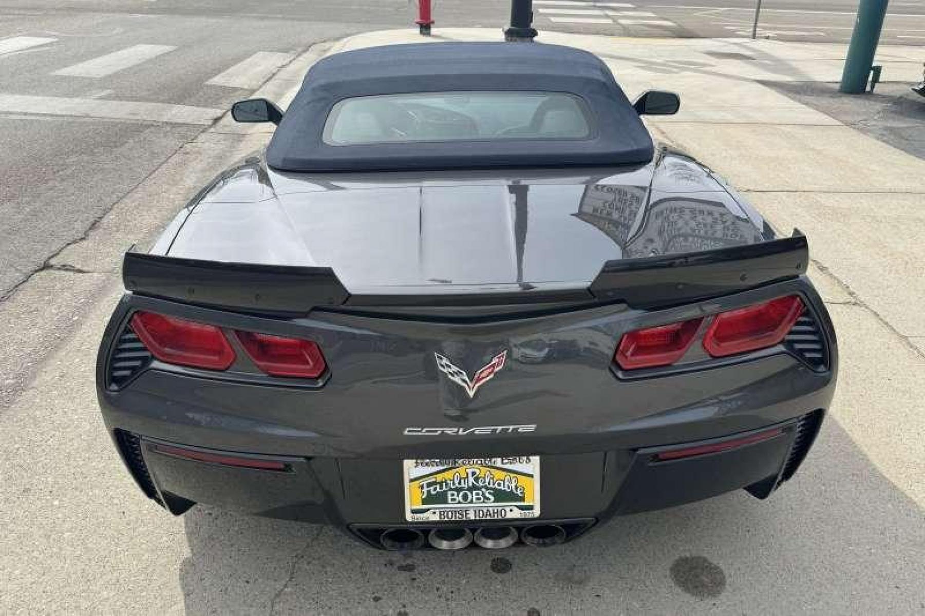 2017 Watkins Glen Gray /Blue Chevrolet Corvette Grand Sport Convertible (1G1YZ3D74H5) with an V8 6.2 Liter engine, Manual transmission, located at 2304 W. Main St., Boise, ID, 83702, (208) 342-7777, 43.622105, -116.218658 - Twilight Blue Design Package! Factory Competition Sport Bucket Seats! Grand Sport Heritage Package! Factory Carbon Fiber Ground Effects! Loaded With Features! - Photo #20