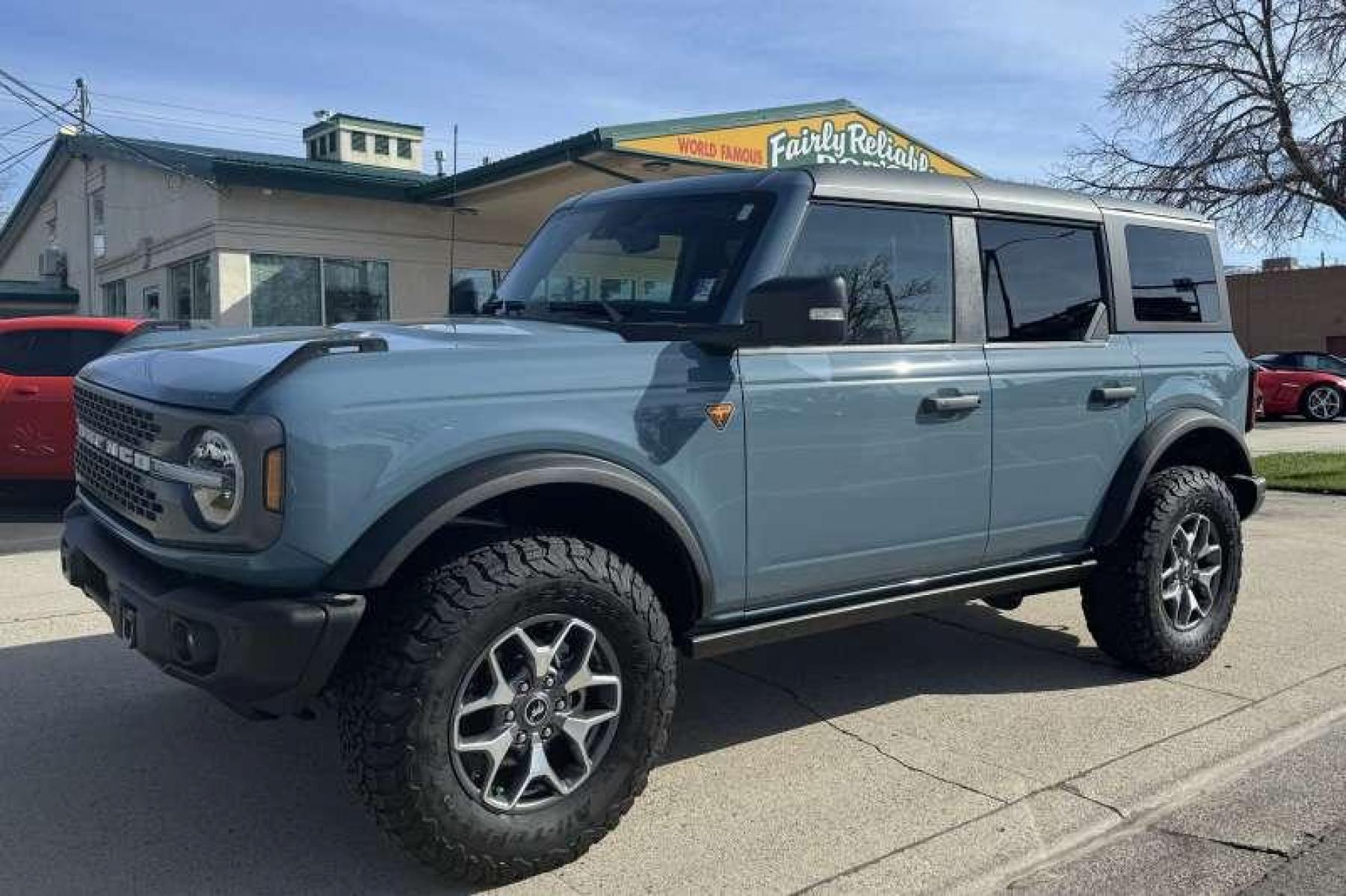 2023 Area 51 /Black Ford Bronco Badlands (1FMEE5DP8PL) with an V6 2.7 Liter Twin Turbo engine, Automatic transmission, located at 2304 W. Main St., Boise, ID, 83702, (208) 342-7777, 43.622105, -116.218658 - Photo #0