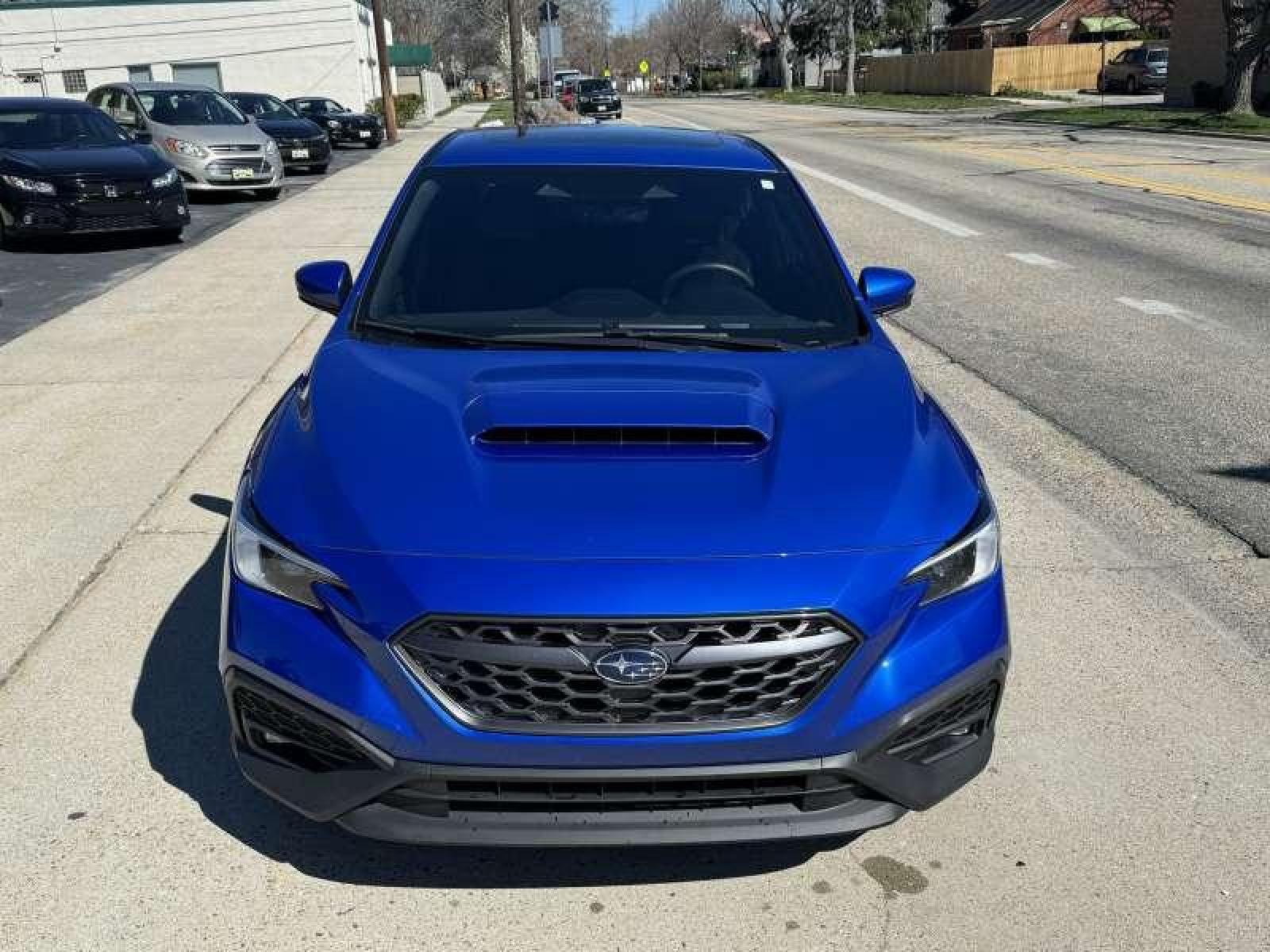 2022 WR Blue Pearl /Black Subaru WRX Limited (JF1VBAN66N8) with an H4 2.4 Liter Turbo engine, Automatic transmission, located at 2304 W. Main St., Boise, ID, 83702, (208) 342-7777, 43.622105, -116.218658 - Photo #3