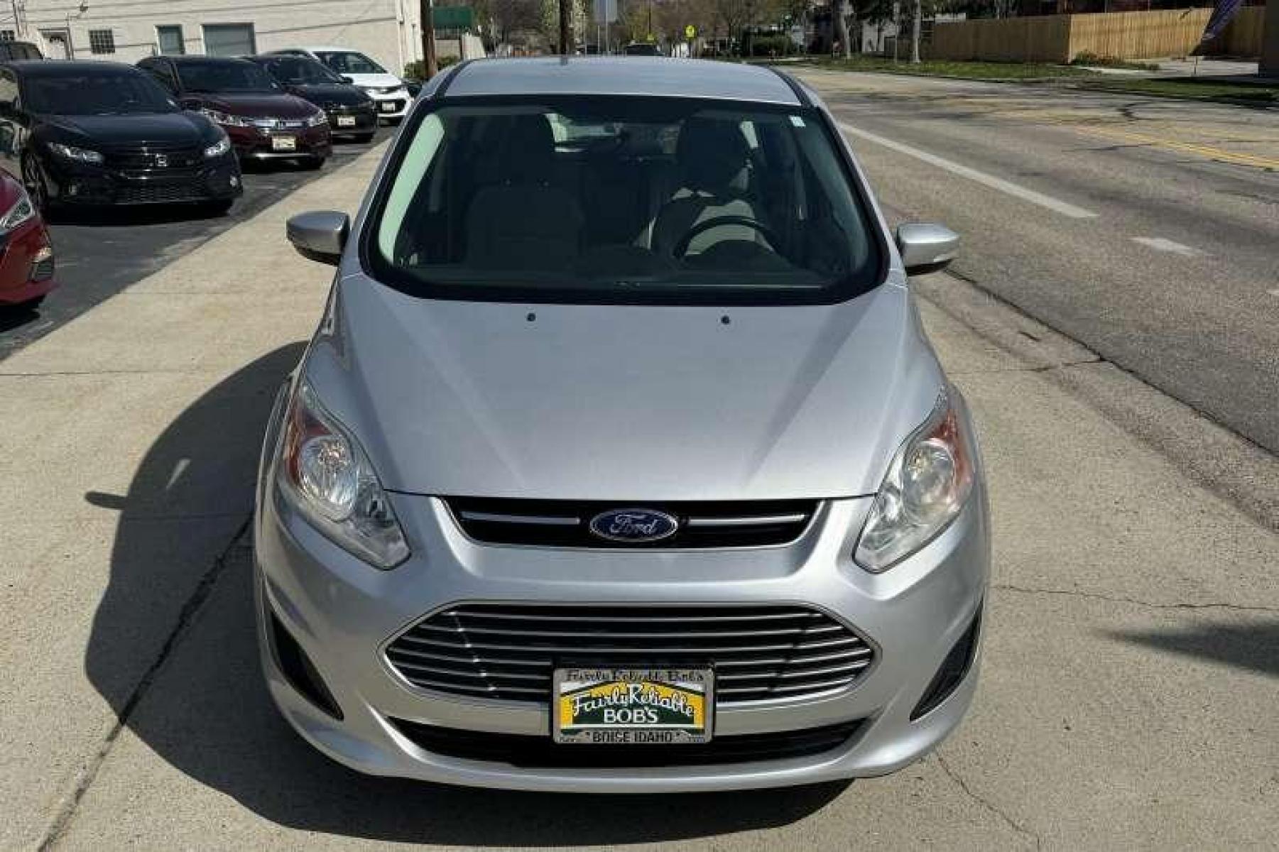 2014 Silver /Tan/Beige Ford C-Max Hybrid SE Hatchback (1FADP5AU5EL) with an 4 Cyl 2.0 Liter Hybrid engine, Automatic transmission, located at 2304 W. Main St., Boise, ID, 83702, (208) 342-7777, 43.622105, -116.218658 - Low Mileage! Amazing Fuel Economy! New Tires Too! - Photo #3