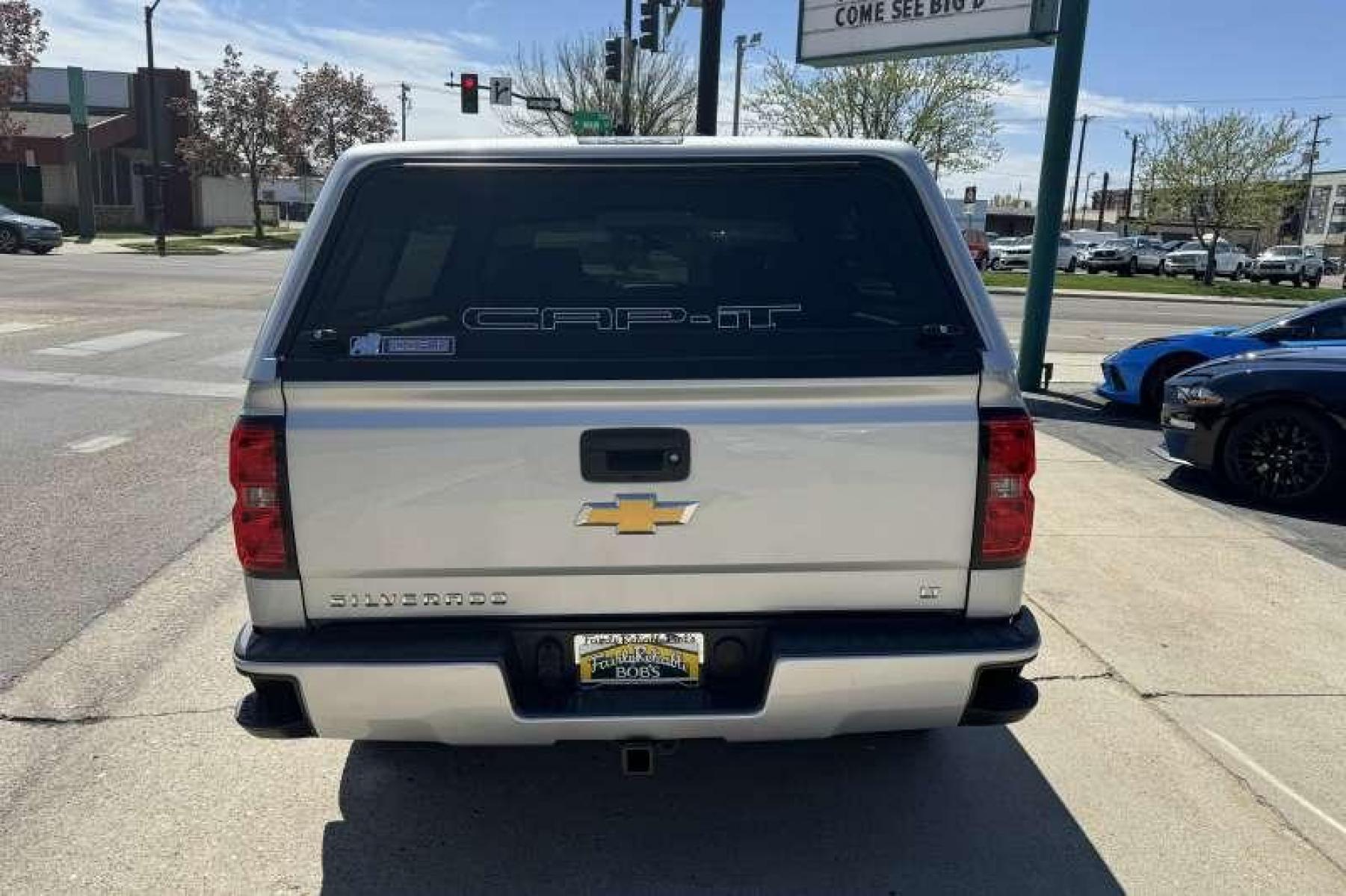 2016 Silver /Black Chevrolet Silverado 1500 Double Cab LT (1GCVKREC2GZ) with an V8 5.3 Liter engine, Automatic transmission, located at 2304 W. Main St., Boise, ID, 83702, (208) 342-7777, 43.622105, -116.218658 - New Tires! Matching Shell! Ready To Go! - Photo #1