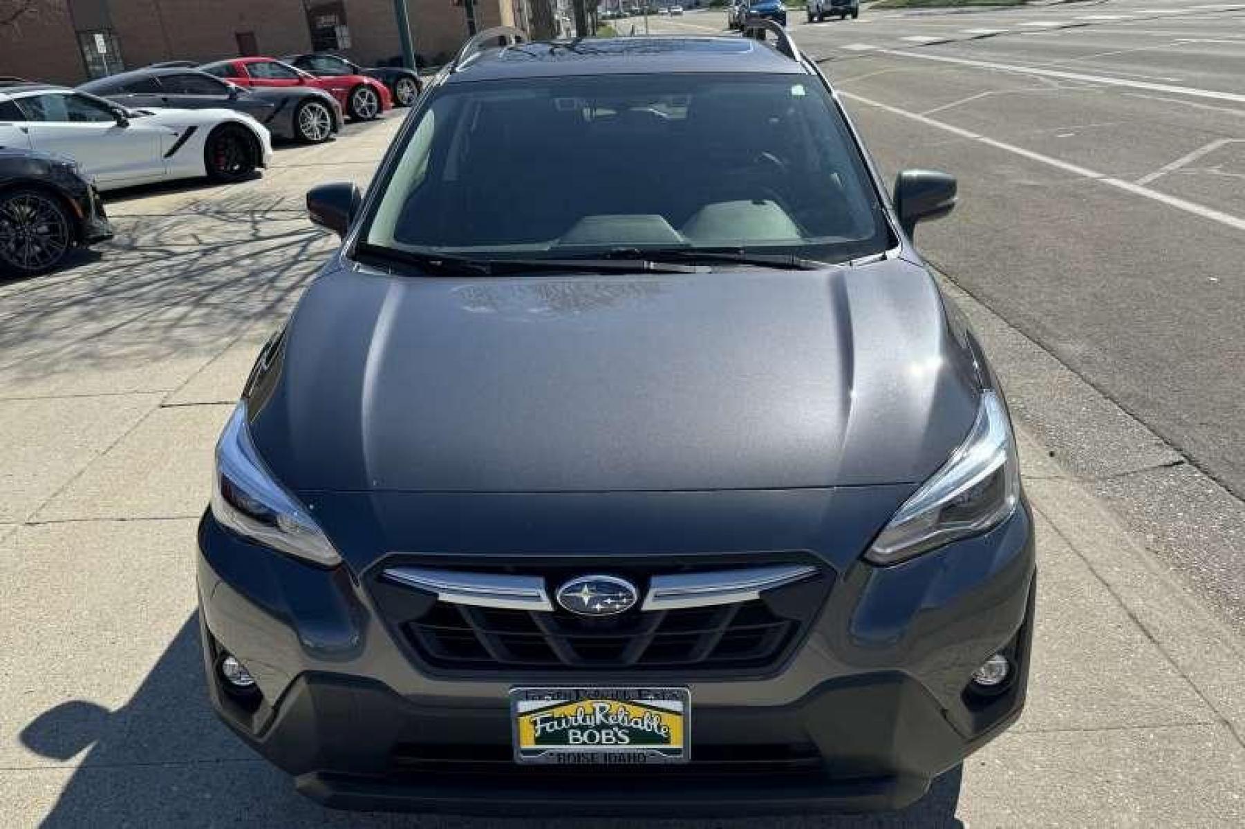 2022 Magnetite Gray /Black Subaru Crosstrek Limited (JF2GTHMC5N8) with an H4 2.5 Liter engine, Automatic transmission, located at 2304 W. Main St., Boise, ID, 83702, (208) 342-7777, 43.622105, -116.218658 - Loaded And Clean! Ready To Go! - Photo #3