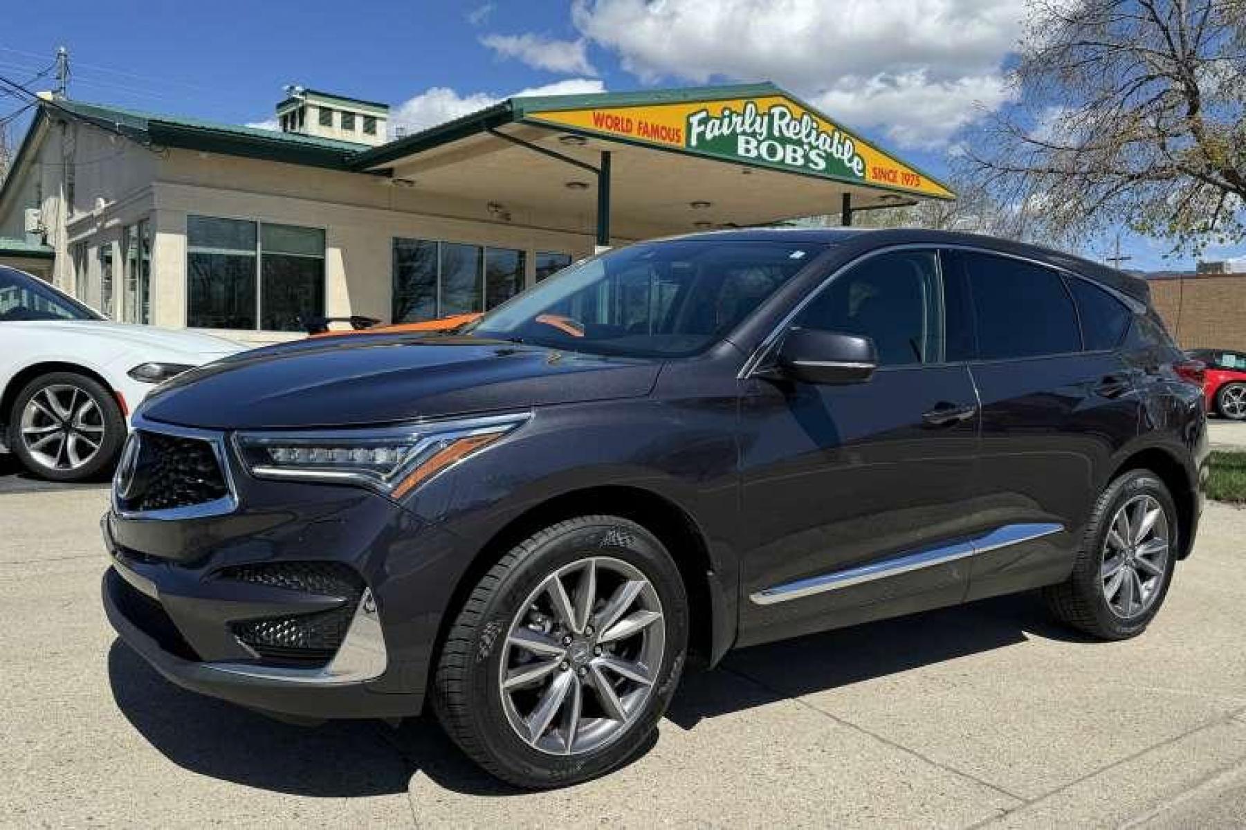 2020 Gunmetal Metallic /Black Acura RDX Elite (5J8TC2H79LL) with an 4 Cyl 2.0 Liter Turbo engine, Automatic transmission, located at 2304 W. Main St., Boise, ID, 83702, (208) 342-7777, 43.622105, -116.218658 - Ready To Go! New Tires! Clean! - Photo #0