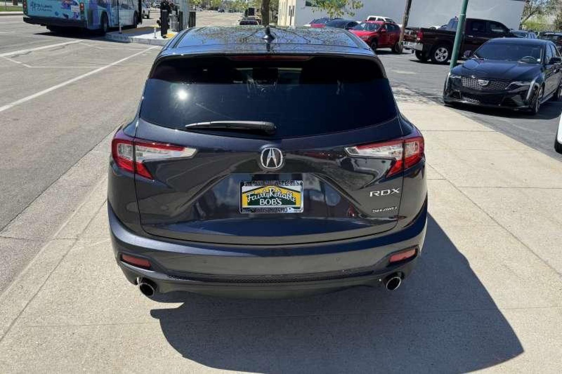 2020 Gunmetal Metallic /Black Acura RDX Elite (5J8TC2H79LL) with an 4 Cyl 2.0 Liter Turbo engine, Automatic transmission, located at 2304 W. Main St., Boise, ID, 83702, (208) 342-7777, 43.622105, -116.218658 - Ready To Go! New Tires! Clean! - Photo #1