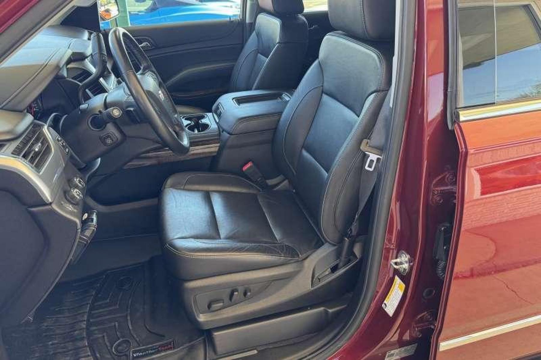 2020 Cherry Red Tintcoat /Black Chevrolet Tahoe LT (1GNSKBKC3LR) with an V8 5.3 Liter engine, Automatic transmission, located at 2304 W. Main St., Boise, ID, 83702, (208) 342-7777, 43.622105, -116.218658 - Highly Optioned! Leather! Factory DVD! Immaculate Condition! New Tires! Middle Bench Seat! A Lot Of Safety Features Too! - Photo #7