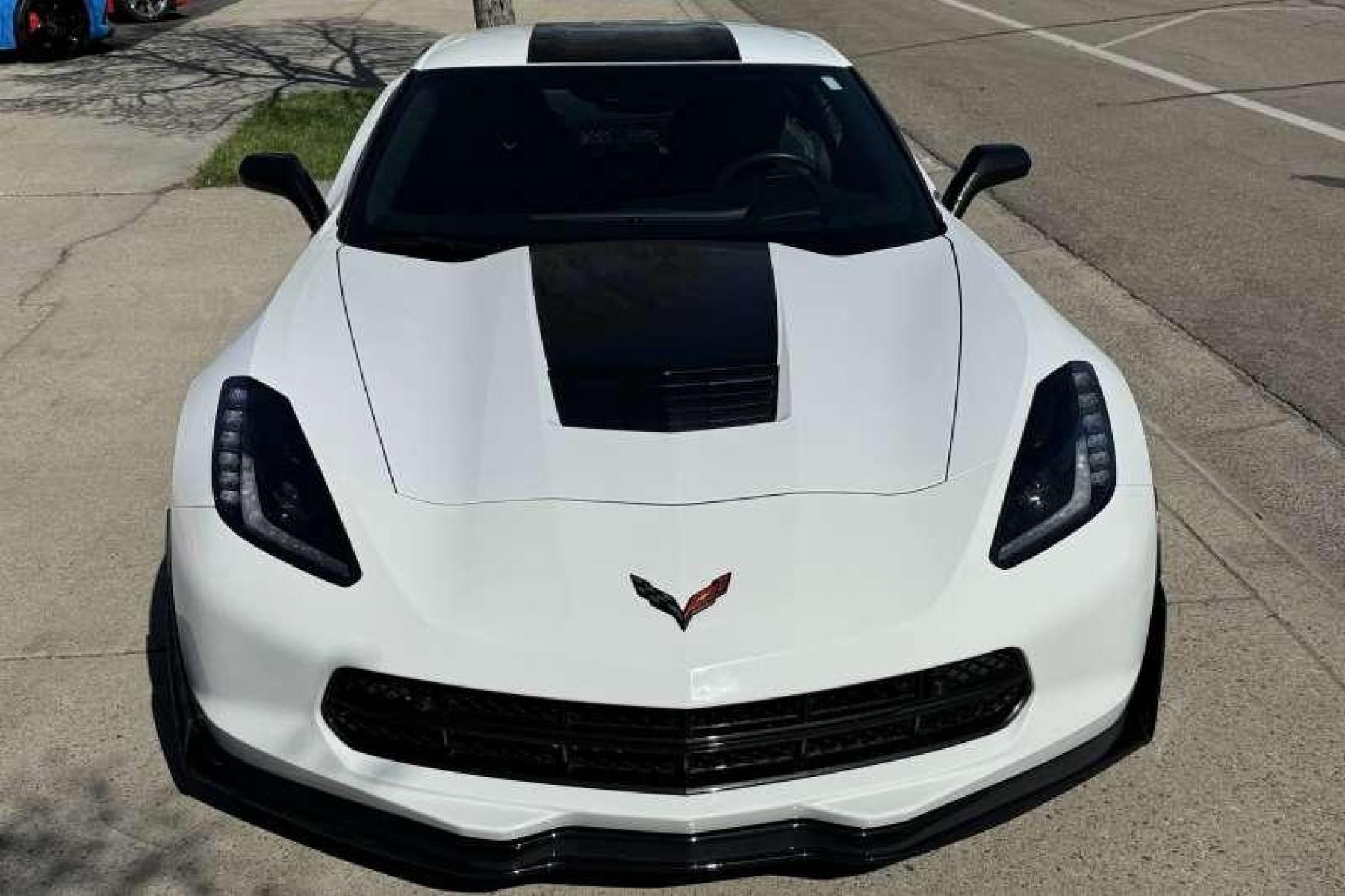 2016 Arctic White /Black Chevrolet Corvette Stingray 2LT Z51 (1G1YK2D75G5) with an V8 6.2 Liter engine, Automatic transmission, located at 2304 W. Main St., Boise, ID, 83702, (208) 342-7777, 43.622105, -116.218658 - Stunning Stingray! New Tires! Ready To Go! - Photo #22