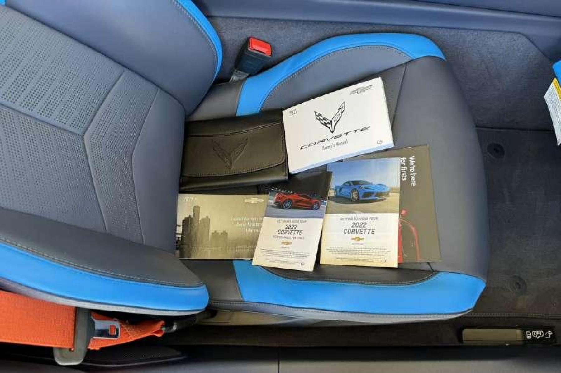 2022 Amplify Orange /Tension / Twilight Blue Chevrolet Corvette Stingray 3LT (1G1YC2D40N5) with an V8 6.2 Liter engine, Automatic transmission, located at 2304 W. Main St., Boise, ID, 83702, (208) 342-7777, 43.622105, -116.218658 - Photo #15