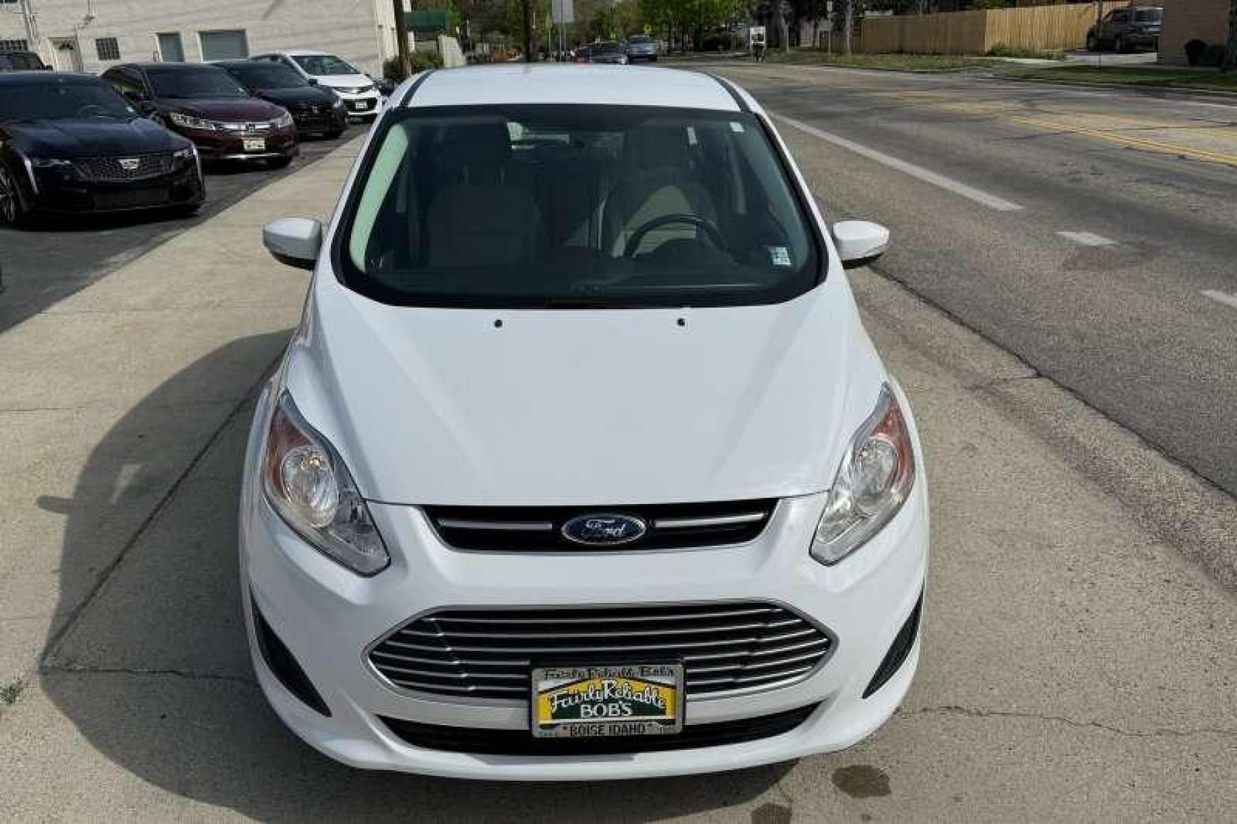2014 Oxford White /Oak Ford C-Max Hybrid SE Hatchback (1FADP5AU1EL) with an 4 Cyl 2.0 Liter Hybrid engine, Automatic transmission, located at 2304 W. Main St., Boise, ID, 83702, (208) 342-7777, 43.622105, -116.218658 - Incredibly Low Mileage! New Tires! Ready To Go! - Photo #3